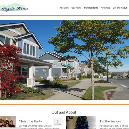Adult Family Home website to communicate to the re