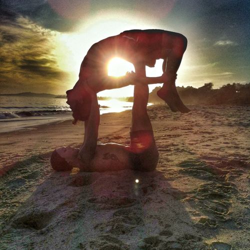 Individual Yoga Sessions on the Beach