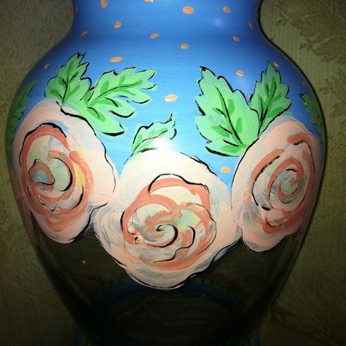 Vase painting