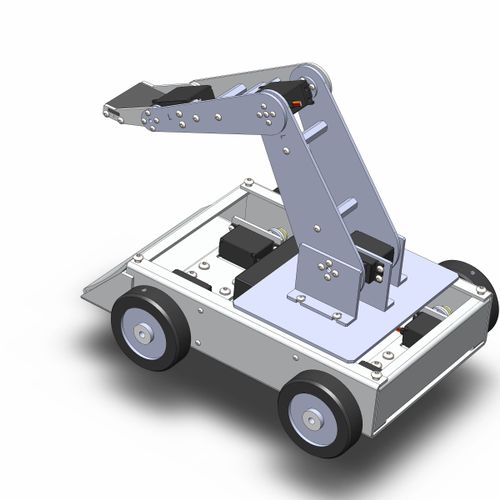 Custom Robot With Servo motors