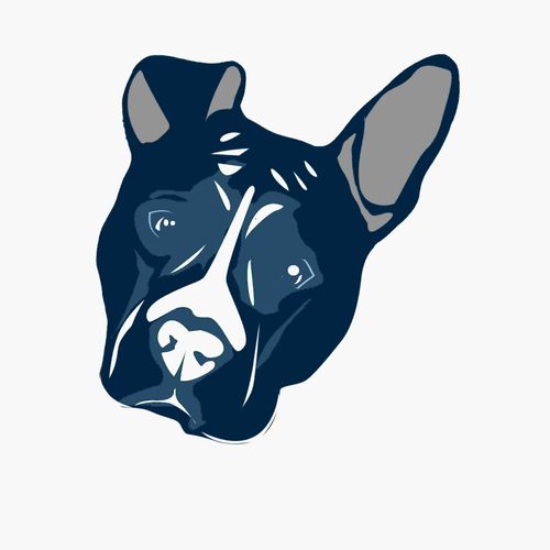 Our mascot and Logo BLUE