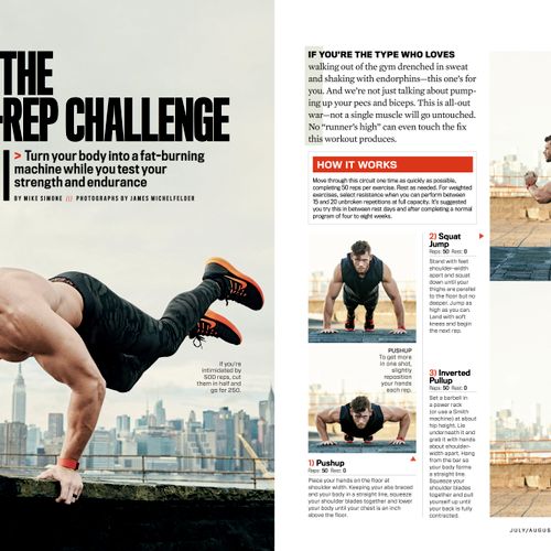 Owner & Trainer Brian Lewis in Muscle & Fitness Fi