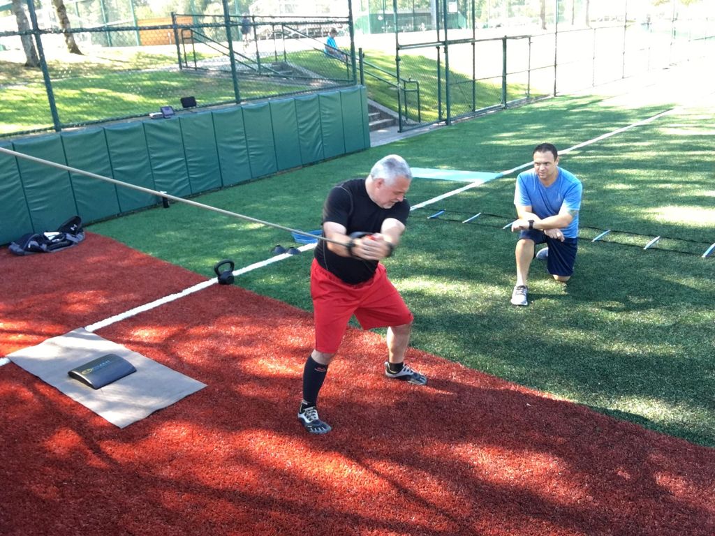 Keeping track of time and watching form with clien