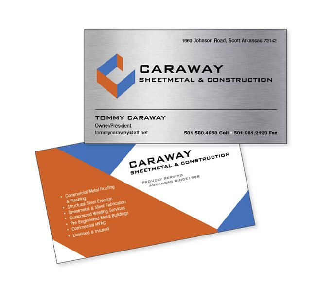 Business Card Layout