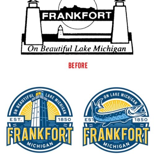 Frankfort Michigan - Before and After