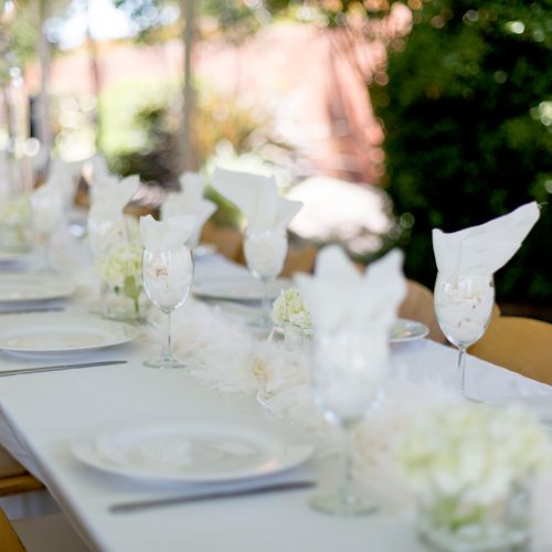 Wedding Table Scape
