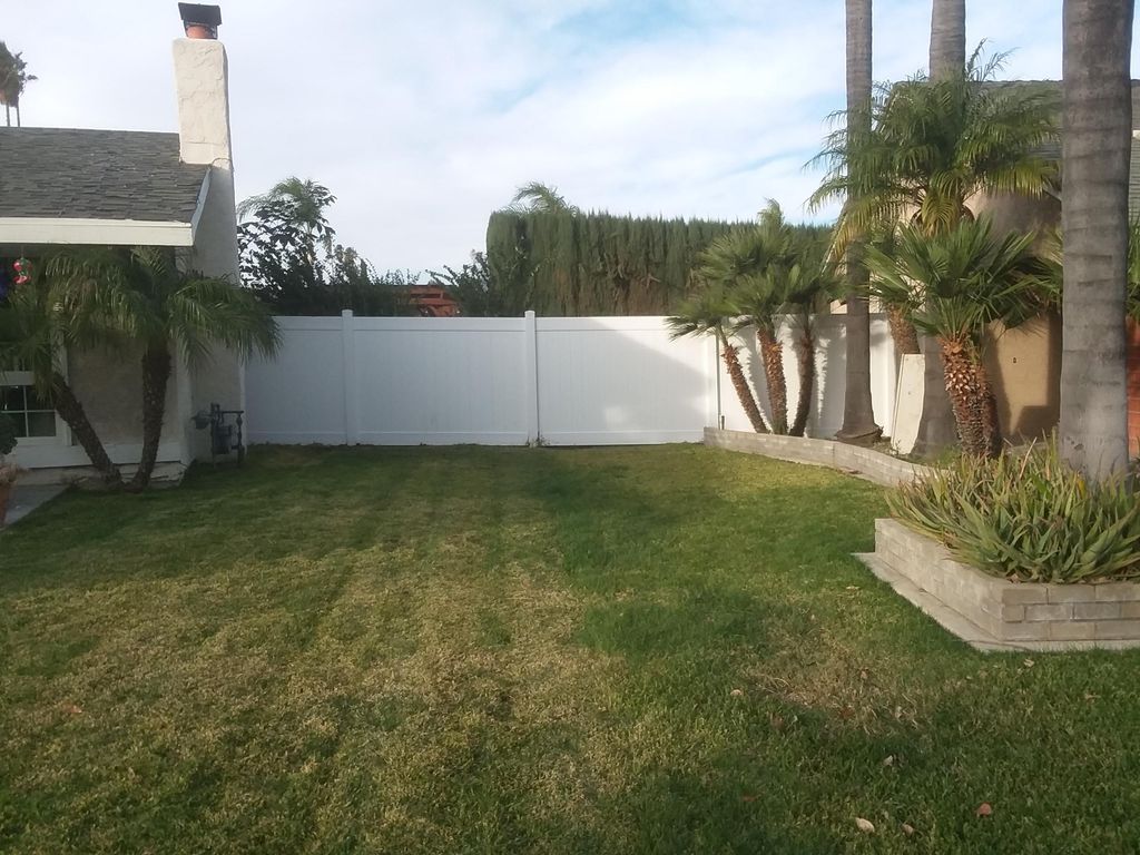 Terri's fence after