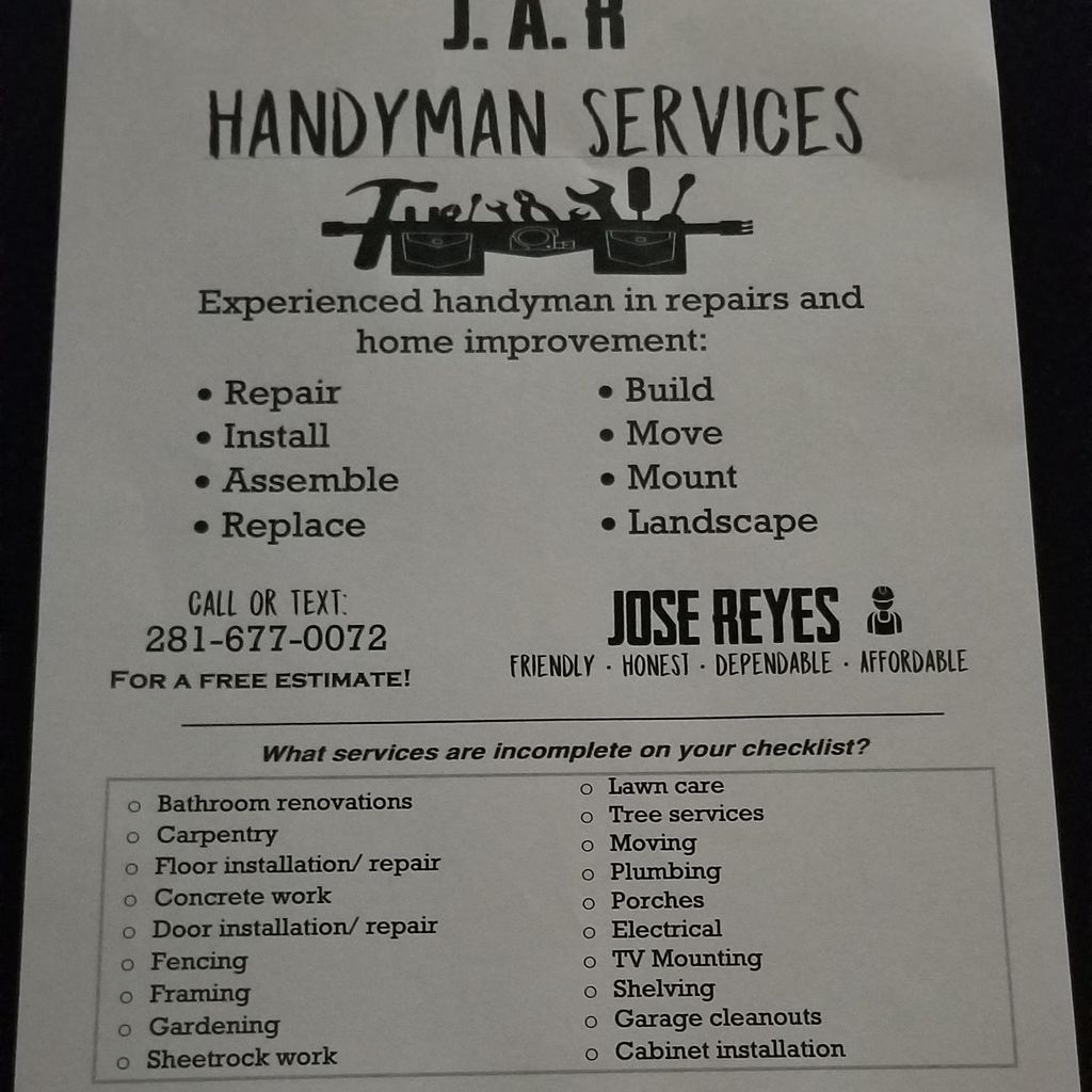 J.A.R Handyman Services