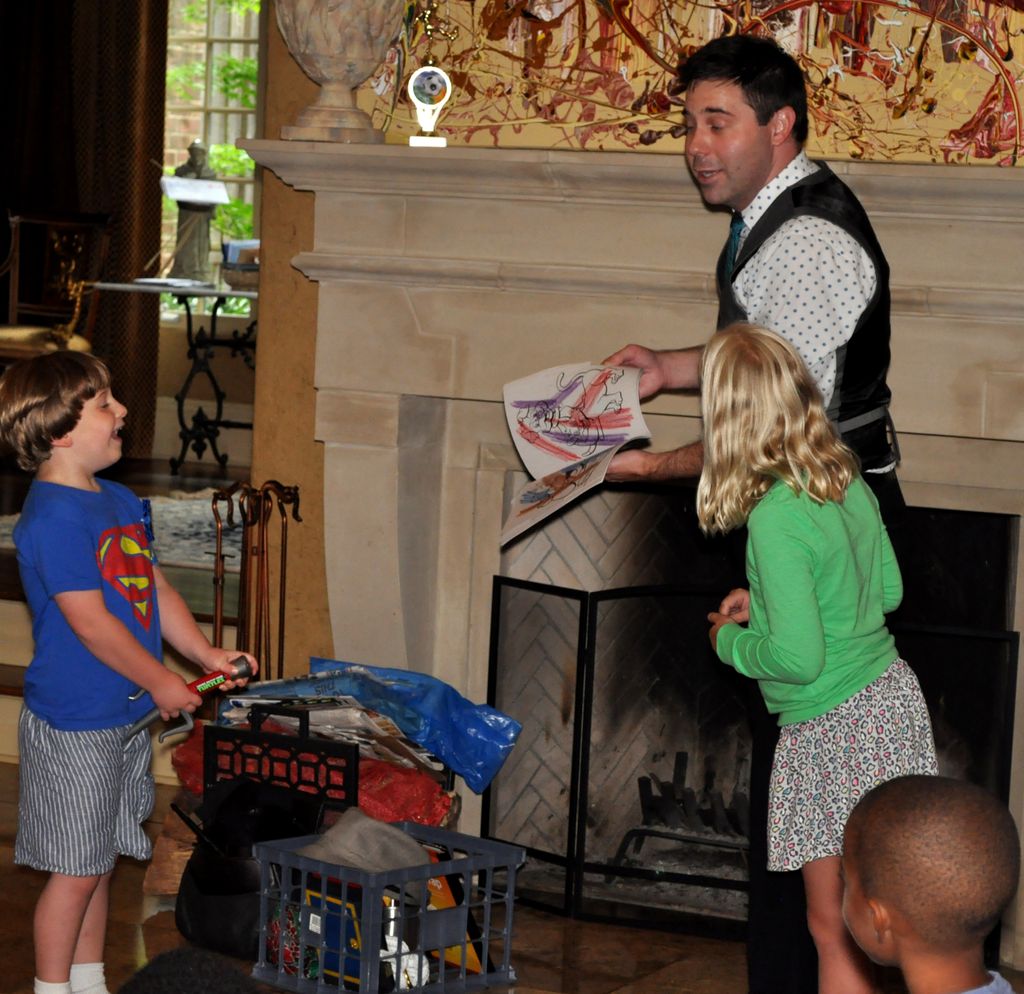 Magic brings laughter and smiles