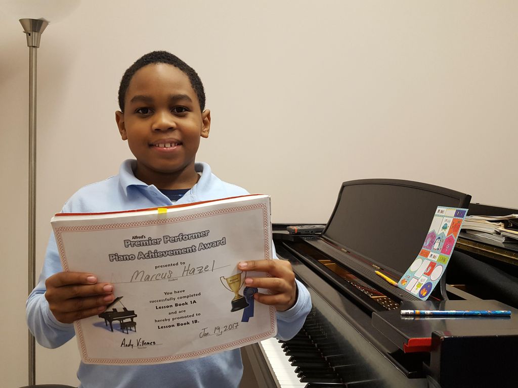 Marcus advances to the next level!