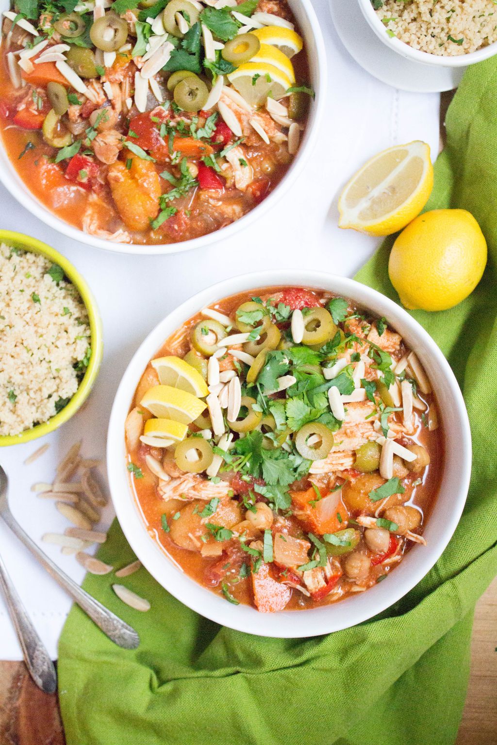 Moroccan Chicken Stew with Couscous