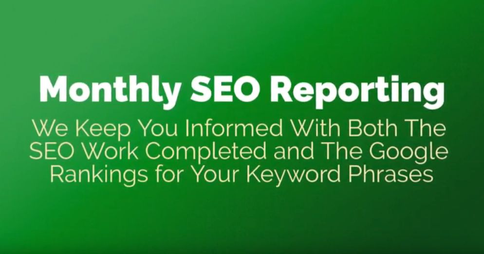 Monthly Search Engine Optimization Reports