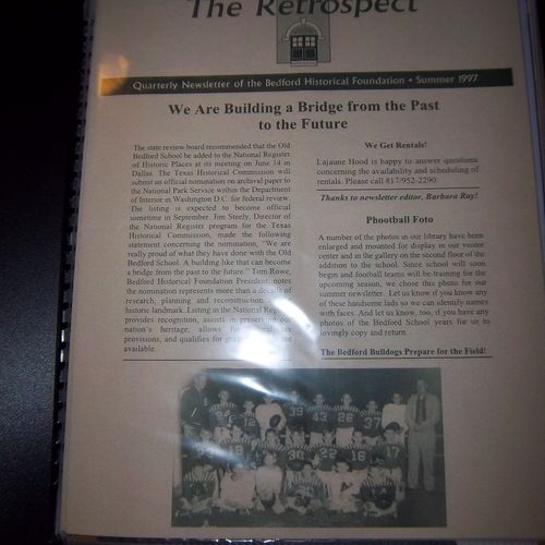 Created/Edited newsletter for local museum