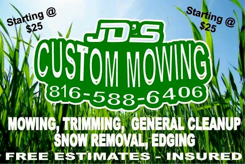 JD'S Custom Mowing&Snow Removal