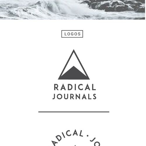 Branding for a locally-owned, journal company: Rad