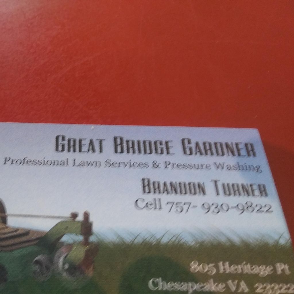 Great bridge gardener