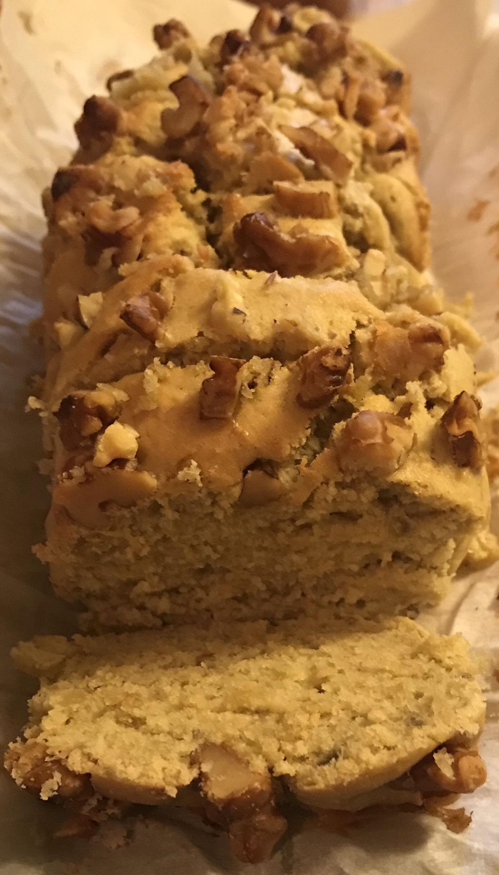 Banana Bread with toasted walnuts
High in Potassiu