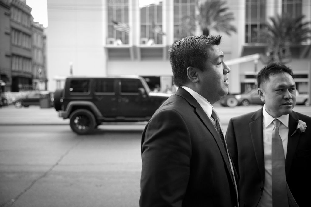 A quick b-t-s groomsman detail.
Wedding, NOLA