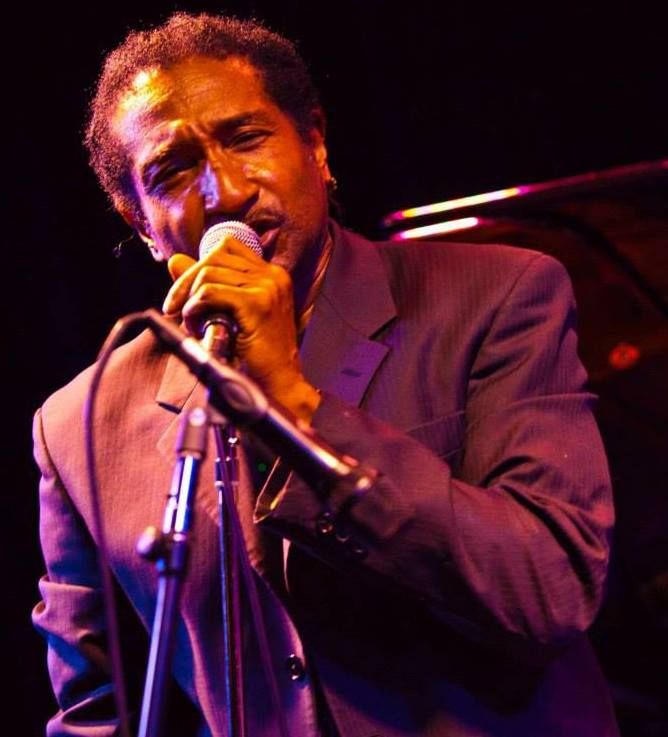 Onstage with Donald Harrison band at the Kuumbwa j