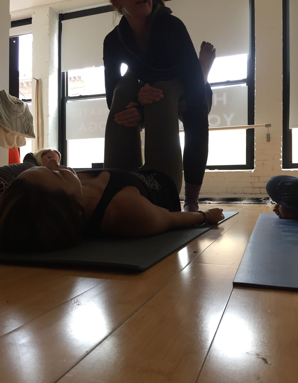 Savasana assists are the best after a long practic