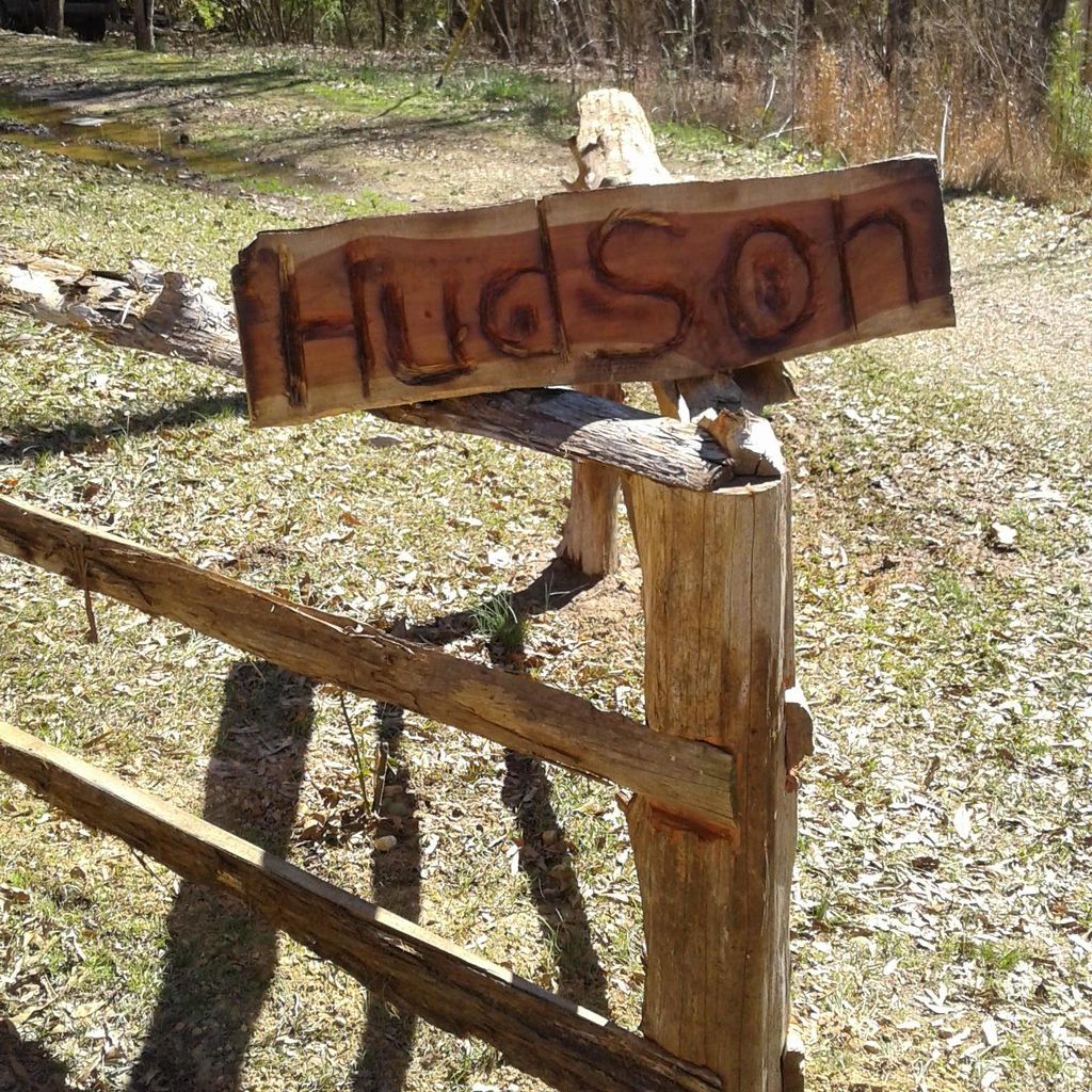 Hudson's carpenter work.