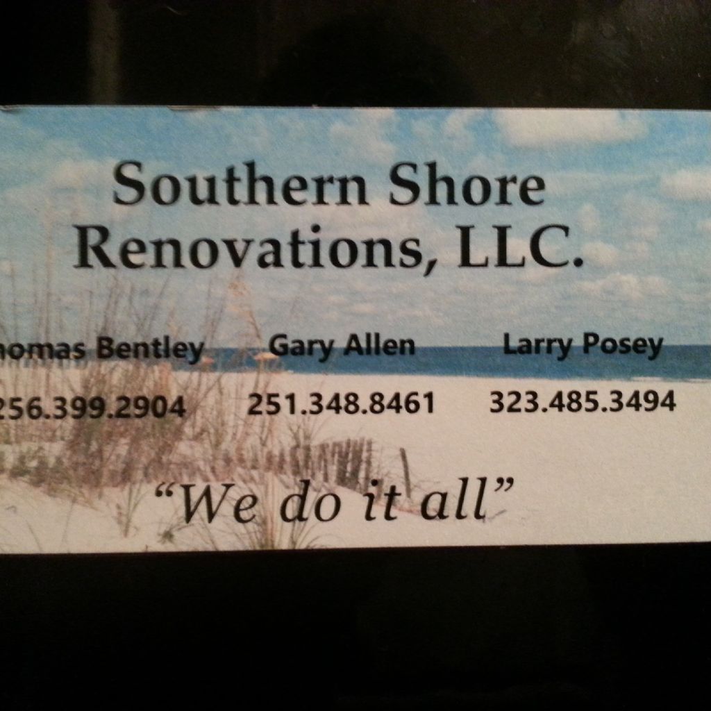 souther shore renovations llc.