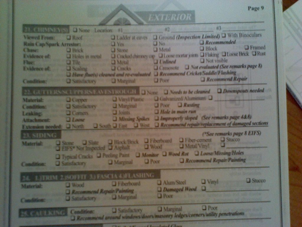 We are very detailed in our reports