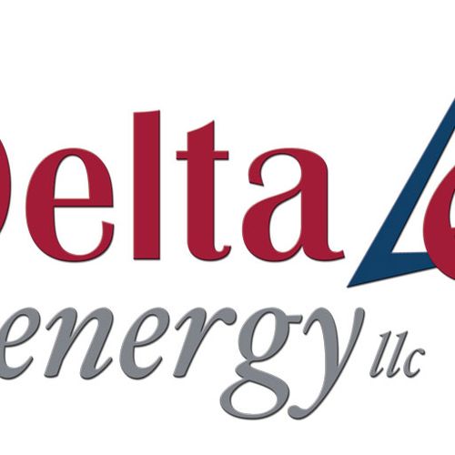 Delta Energy llc, brand, logo and identity design 