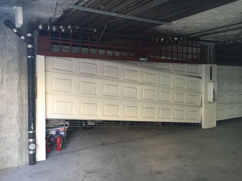 Crashed Door