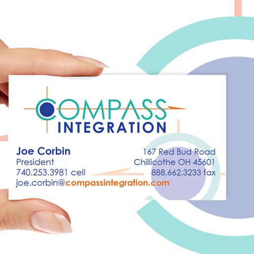 Compass Integration brand, logo and identity desig