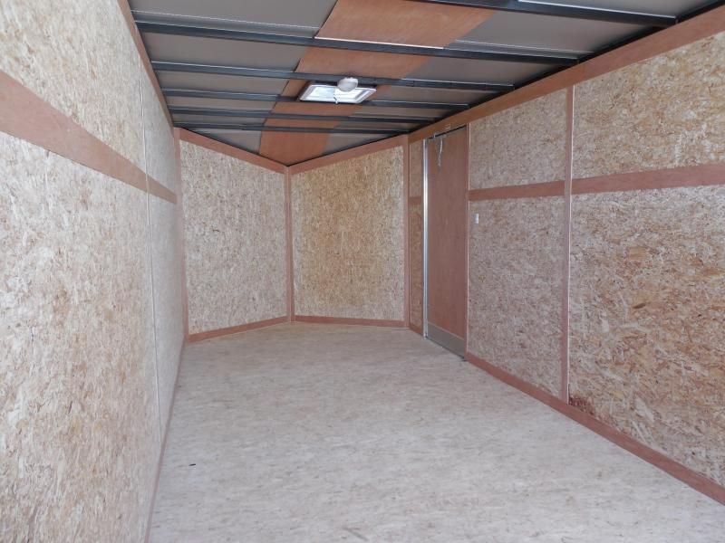 Interior of the 16 foot trailer.