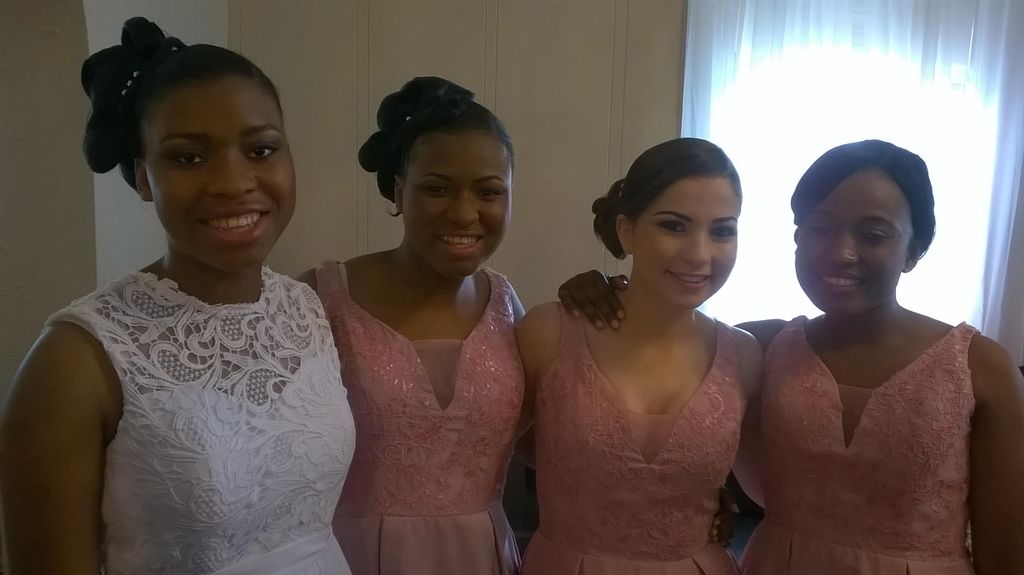 Bridal party makeup