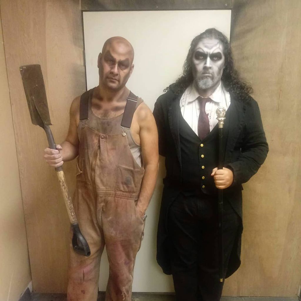 Ghost and Canival Makeup