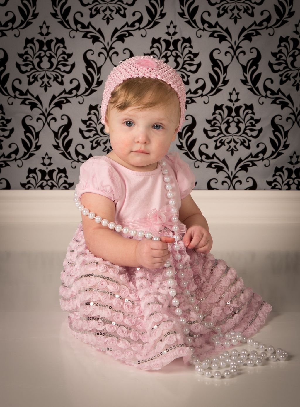 Toddler in our Studio