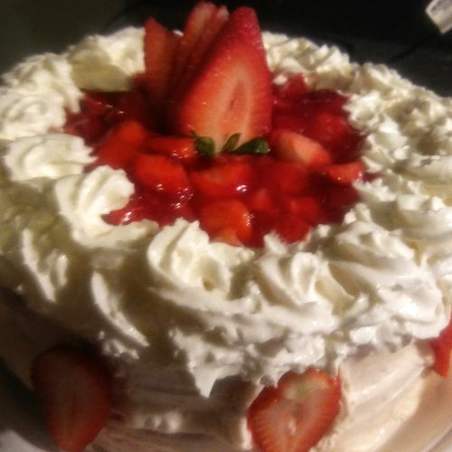 strawberry shortcake for a client