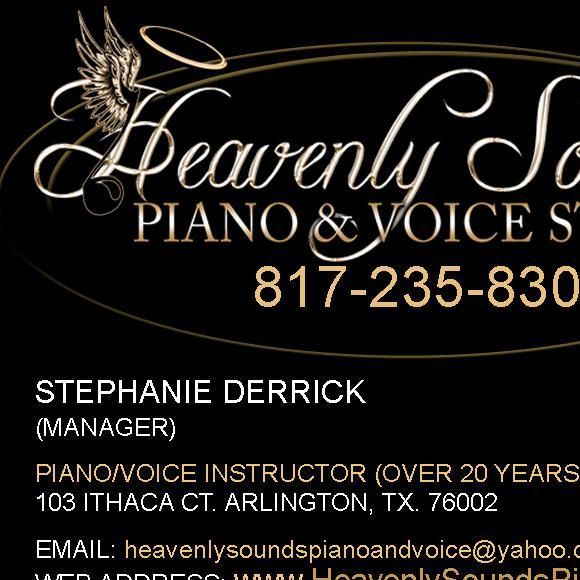 Heavenly Sounds Piano and Voice Studio