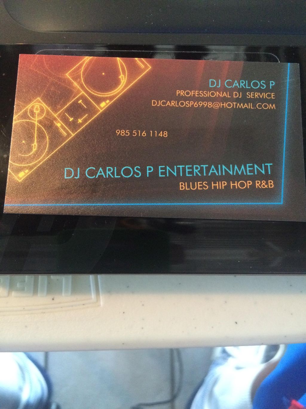 DJ Carlos P ENT