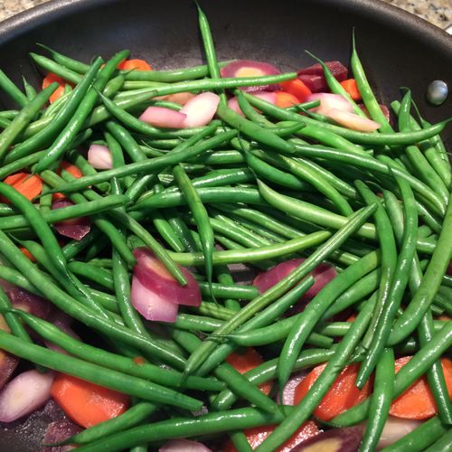 Organic Green Beans and Carrots