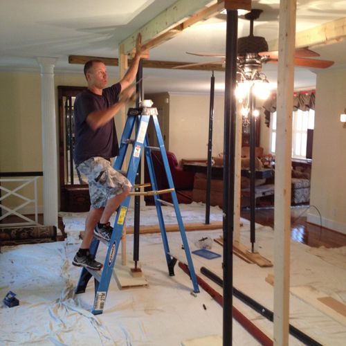 Certain plaster ceilings are prone to collapse, as