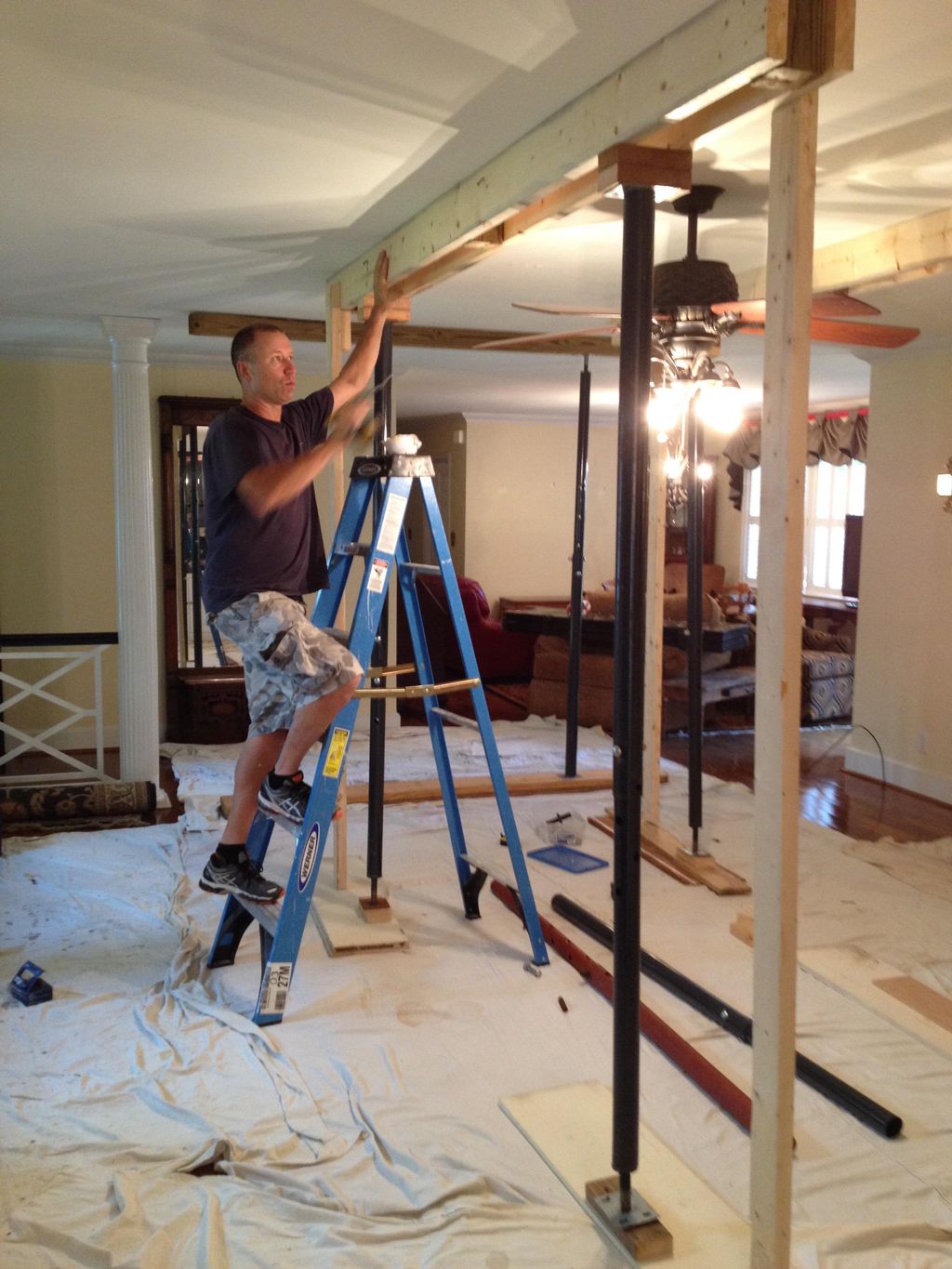 Certain plaster ceilings are prone to collapse, as