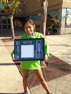 13 year old Jasmine Turtle Morrales
Duke City 10k 