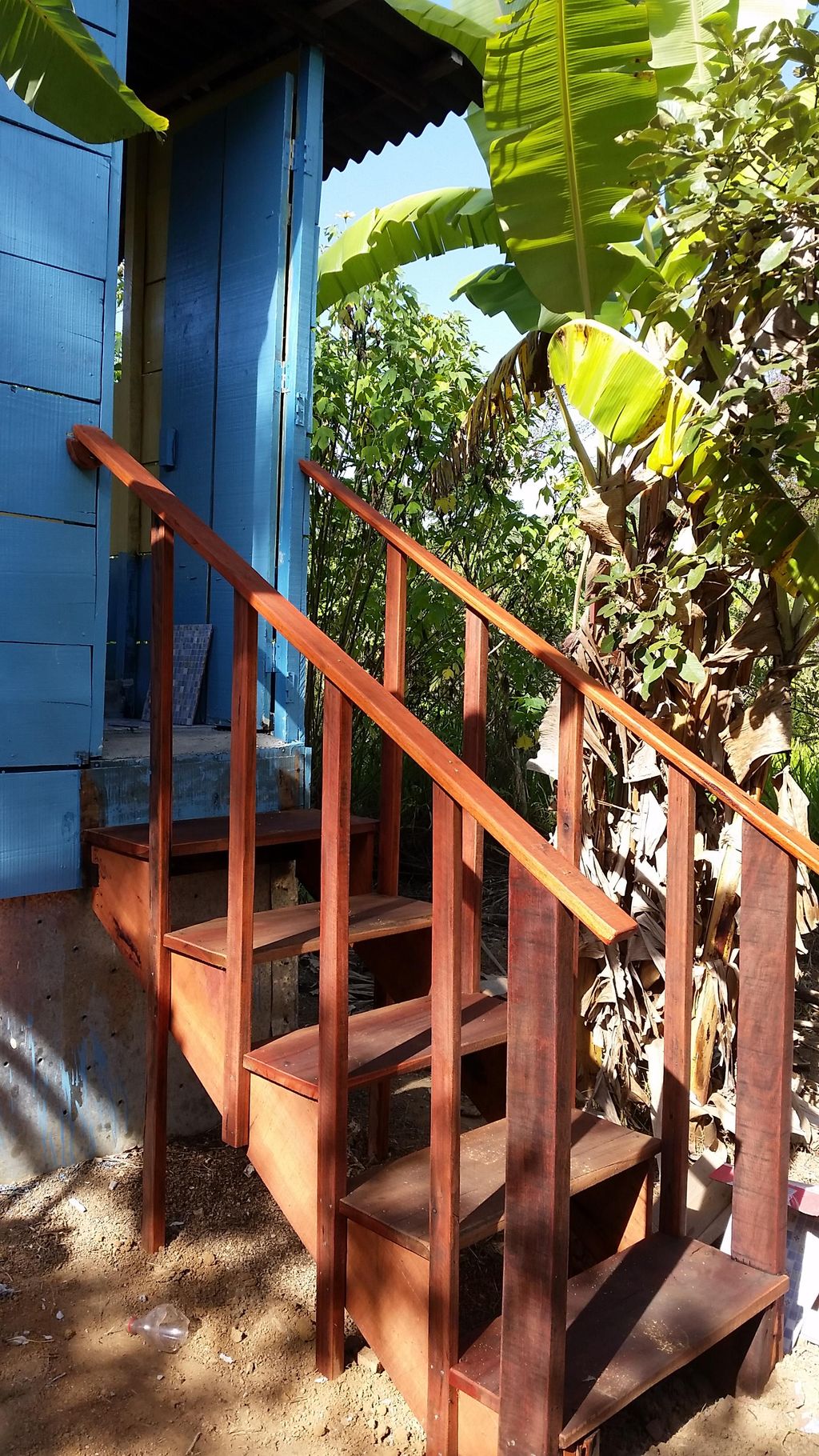 A staircase I've built on my trip to Alto Paraizo 