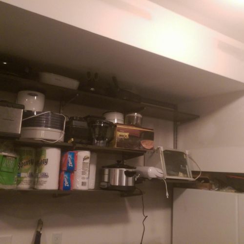 wall mounted shelves