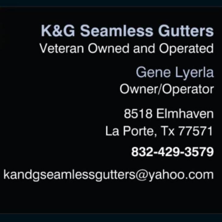 K&G Seamless Gutters