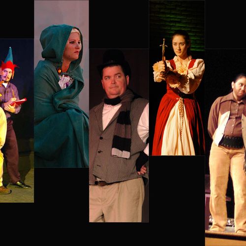 montage of actors who have taken my workshops (Jim