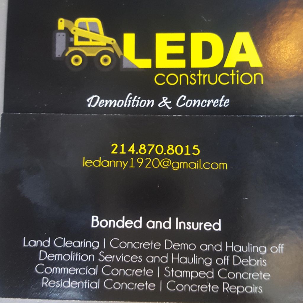 Leda construction demolition and hauling off se...