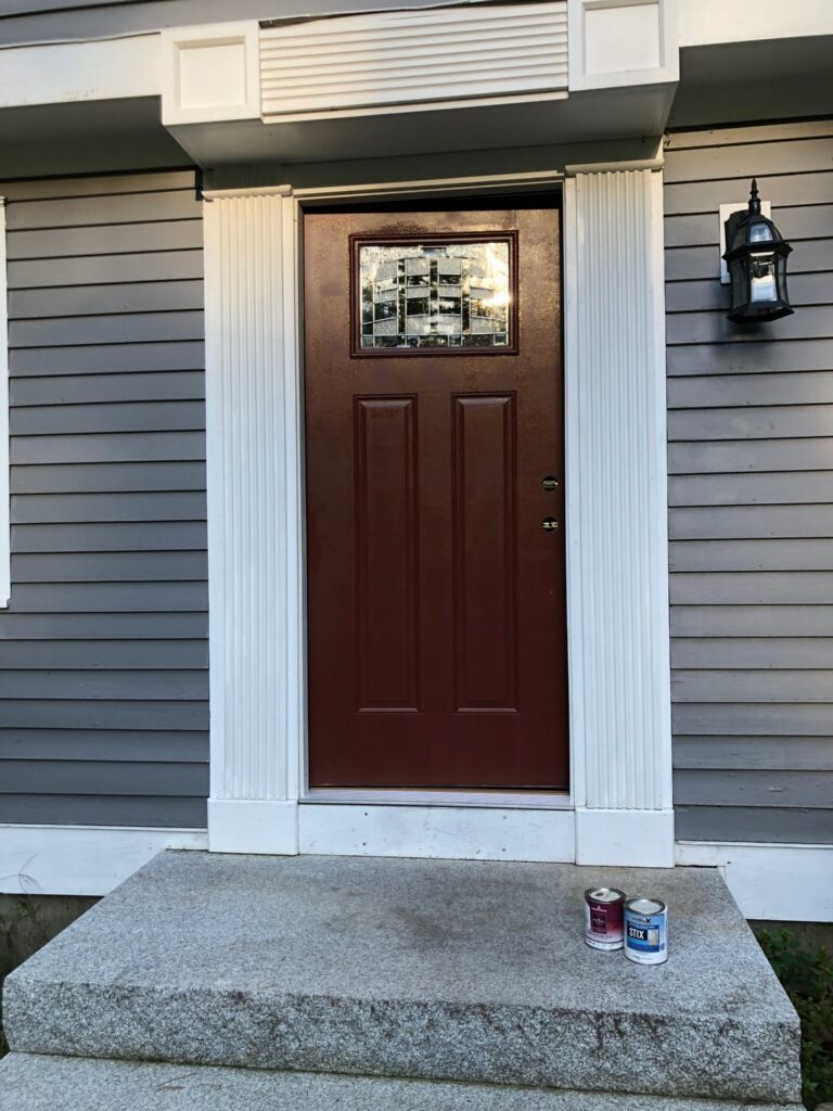  New door installation in Warner, NH