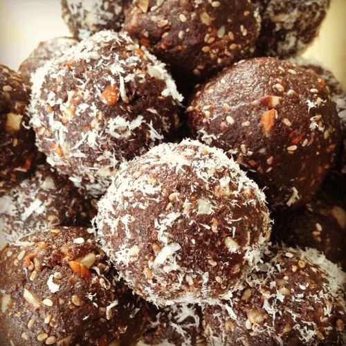 chocolate nut truffles