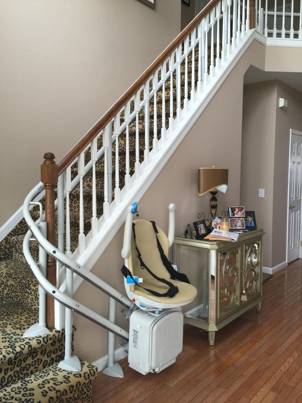 Custom Curved Stair Lift