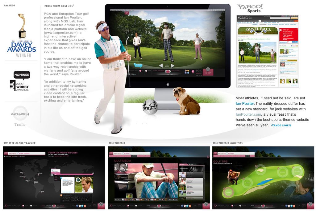 Website / Ian Poulter